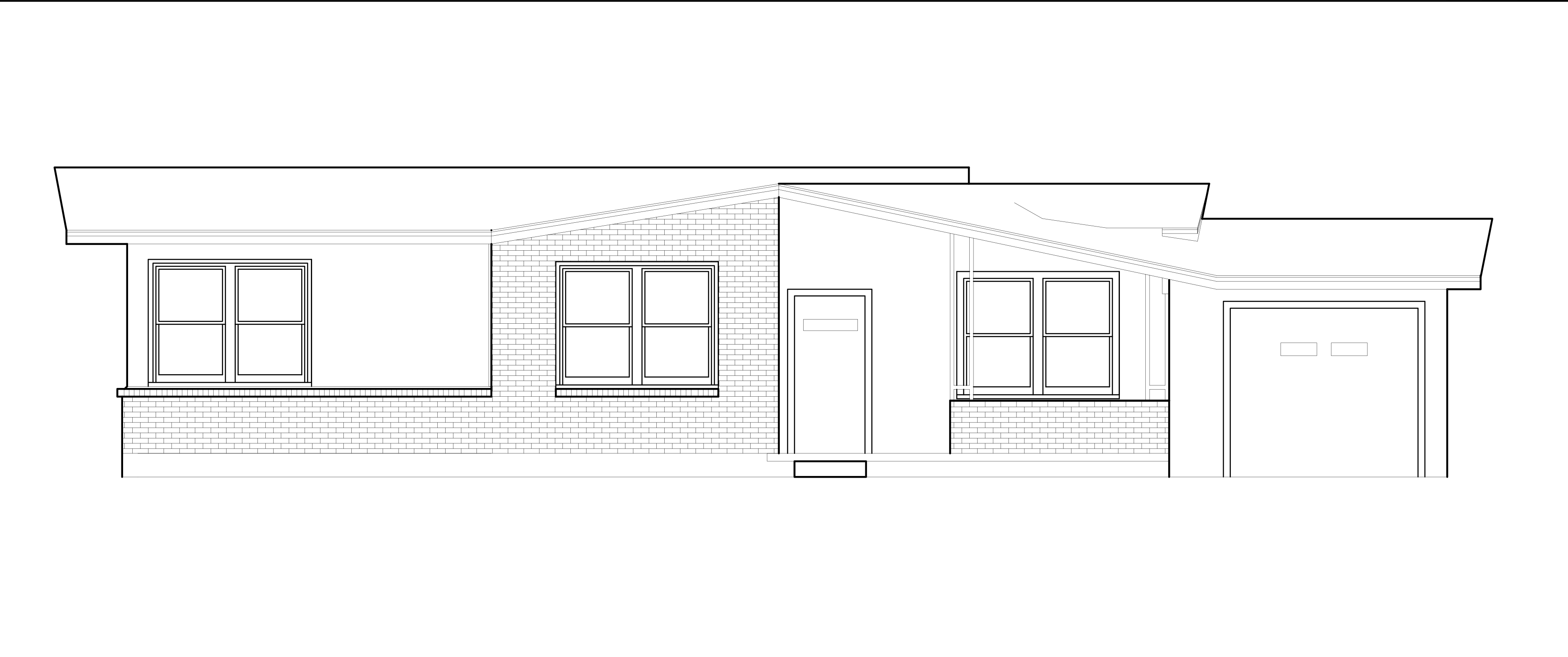 ARCHITECTURAL AS-BUILT PLANS & ELEVATIONS
